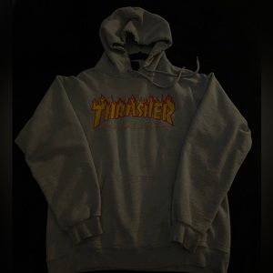 Grey Thrasher Hoodie